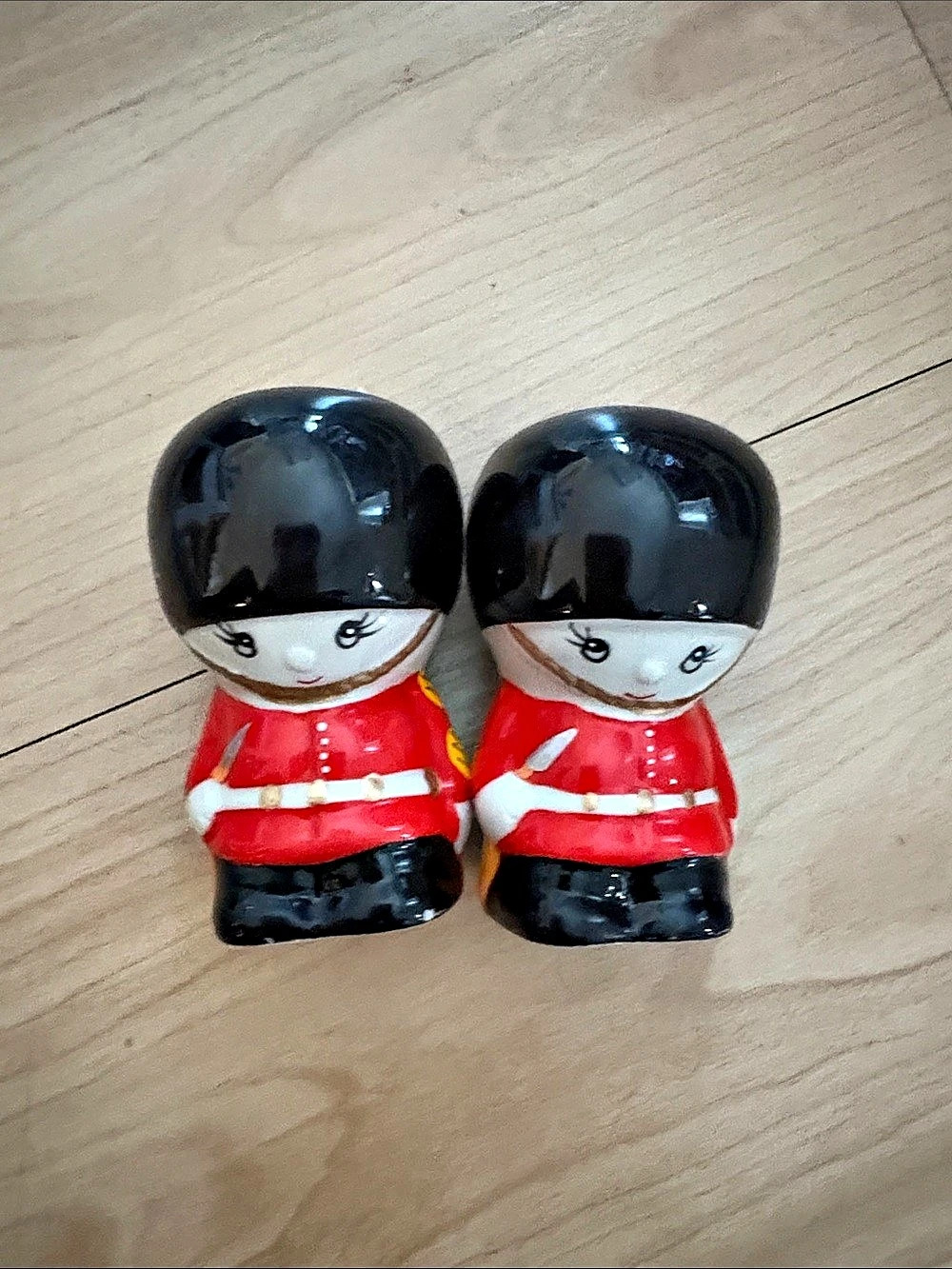 Red & Black Decorative salt and pepper figure